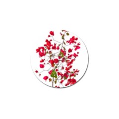 Red Petals Golf Ball Marker 4 Pack by dflcprints