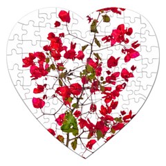 Red Petals Jigsaw Puzzle (heart)