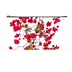 Red Petals Pencil Case by dflcprints