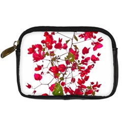 Red Petals Digital Camera Leather Case