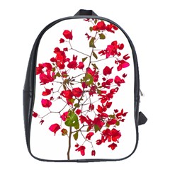 Red Petals School Bag (xl)