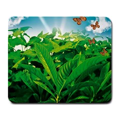 Nature Day Large Mouse Pad (Rectangle)