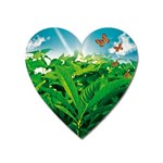 Nature Day Magnet (Heart) Front