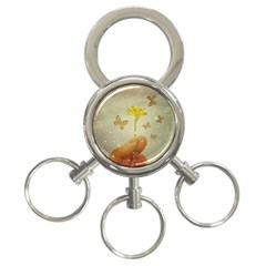 Butterflies Charmer 3-ring Key Chain by dflcprints