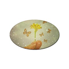 Butterflies Charmer Sticker (oval) by dflcprints