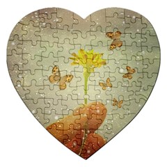 Butterflies Charmer Jigsaw Puzzle (heart)