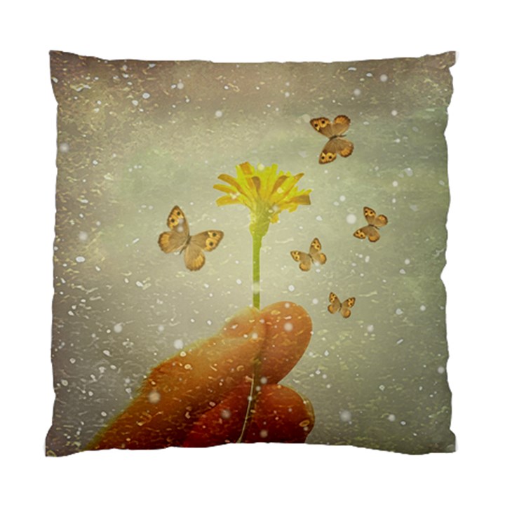 Butterflies Charmer Cushion Case (Two Sided) 