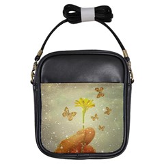 Butterflies Charmer Girl s Sling Bag by dflcprints