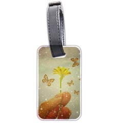 Butterflies Charmer Luggage Tag (two Sides) by dflcprints