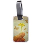 Butterflies Charmer Luggage Tag (Two Sides) Back