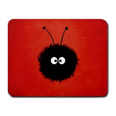 Red Cute Dazzled Bug Small Mouse Pad (rectangle)