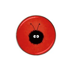 Red Cute Dazzled Bug Golf Ball Marker 10 Pack (for Hat Clip) by CreaturesStore