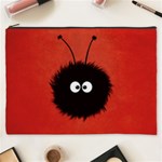 Red Cute Dazzled Bug Cosmetic Bag (XXXL) Front