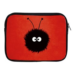 Red Cute Dazzled Bug Apple Ipad Zippered Sleeve by CreaturesStore