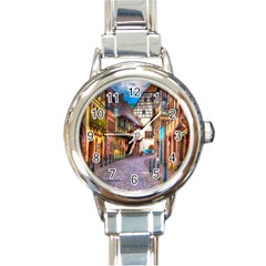 Alsace France Round Italian Charm Watch by StuffOrSomething