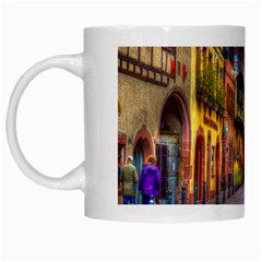 Alsace France White Coffee Mug