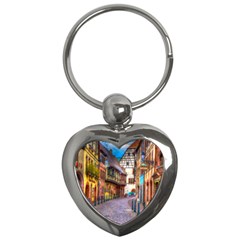 Alsace France Key Chain (heart)