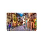 Alsace France Magnet (Name Card) Front