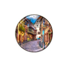 Alsace France Golf Ball Marker 4 Pack (for Hat Clip)