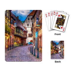 Alsace France Playing Cards Single Design