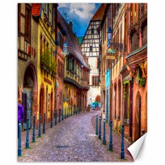 Alsace France Canvas 16  X 20  (unframed)