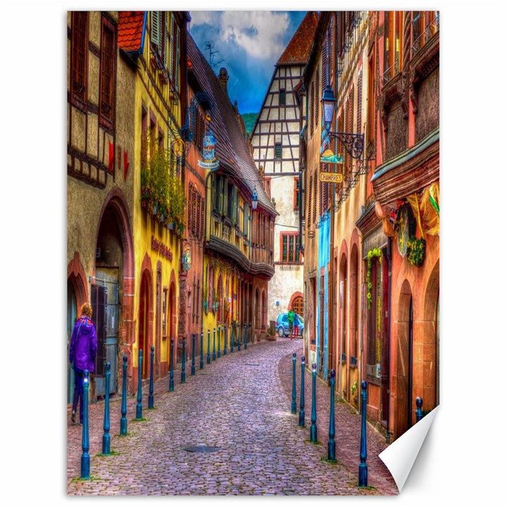 Alsace France Canvas 18  x 24  (Unframed)