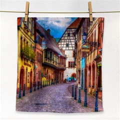 Alsace France Face Towel