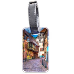 Alsace France Luggage Tag (two Sides)