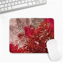 Decorative Flowers Collage Small Mouse Pad (rectangle) by dflcprints