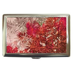 Decorative Flowers Collage Cigarette Money Case