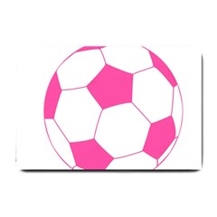 Soccer Ball Pink Small Door Mat