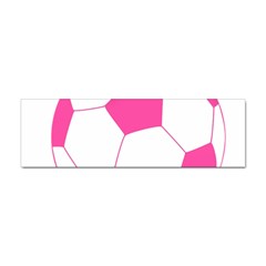 Soccer Ball Pink Bumper Sticker 10 Pack by Designsbyalex