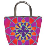 Mandala Bucket Handbag Back