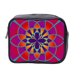 Mandala Mini Travel Toiletry Bag (two Sides) by SaraThePixelPixie