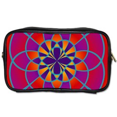 Mandala Travel Toiletry Bag (two Sides)