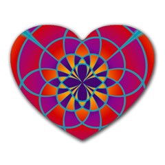 Mandala Mouse Pad (heart)