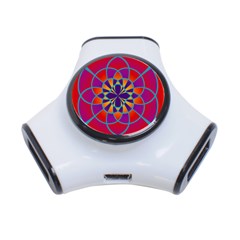 Mandala 3 Port Usb Hub