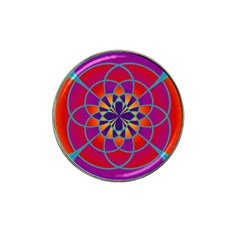 Mandala Golf Ball Marker 4 Pack (for Hat Clip)