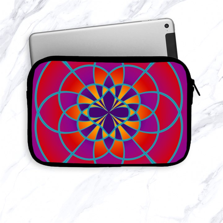 Mandala Apple iPad Mini Zippered Sleeve