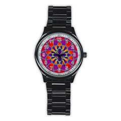 Mandala Sport Metal Watch (black)