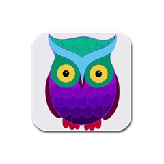 Groovy Owl Drink Coasters 4 Pack (square)