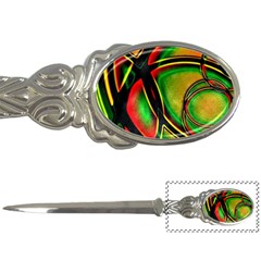 Multicolored Modern Abstract Design Letter Opener by dflcprints