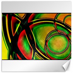 Multicolored Modern Abstract Design Canvas 20  X 20  (unframed)