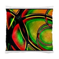 Multicolored Modern Abstract Design Cushion Case (single Sided)  by dflcprints