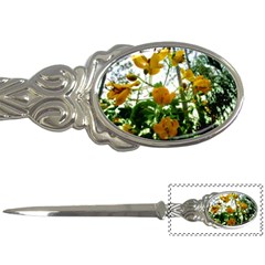 Yellow Flowers Letter Opener