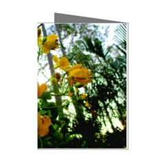 Yellow Flowers Mini Greeting Card (8 Pack)