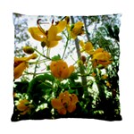 Yellow Flowers Cushion Case (Single Sided)  Front