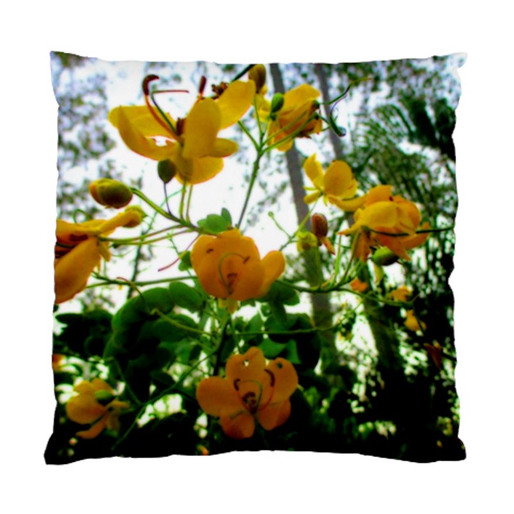 Yellow Flowers Cushion Case (Single Sided) 