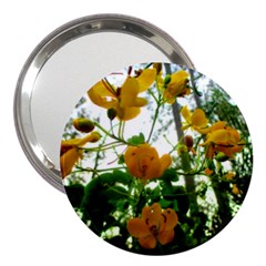 Yellow Flowers 3  Handbag Mirror