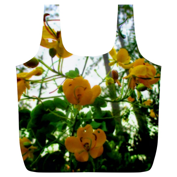 Yellow Flowers Reusable Bag (XL)